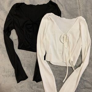 Tie Front Top Bundle